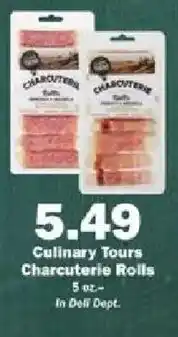 Schnucks Culinary Tours Charcuterie Rolls offer