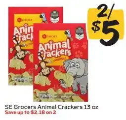 Winn Dixie SE Grocers Animal Crackers offer
