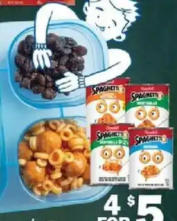 Schnucks Spaghetti noodles offer