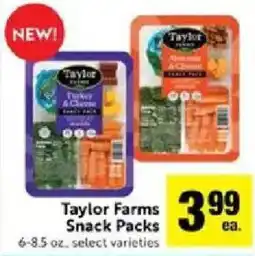 Save Mart Taylor Farms Snack Packs offer