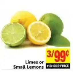 Save Mart Limes or Small Lemons offer