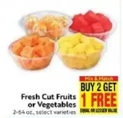 Save Mart Fresh Cut Fruits or Vegetables offer