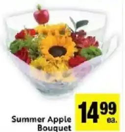 Save Mart Summer Apple Bouquet offer