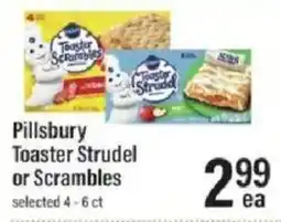 Lowes Foods Pillsbury Toaster Strudel or Scrambles offer
