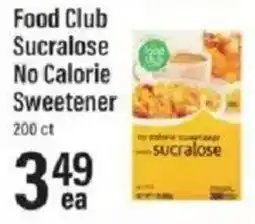 Lowes Foods Food Club Sucralose No Calorie Sweetener offer