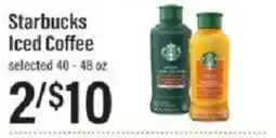 Lowes Foods Starbucks iced coffee offer