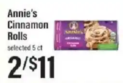Lowes Foods Annie's cinnamon rolls offer