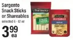 Lowes Foods Sargento snack sticks or shareables offer