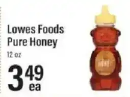 Lowes Foods Lowes Foods Pure Honey offer