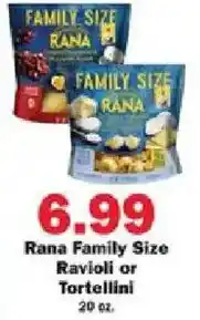 Schnucks Rana Family Size Ravioli or Tortellini offer