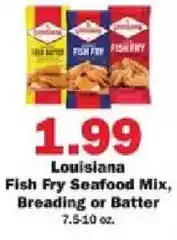 Schnucks Louisiana Fish Fry Seafood Mix offer