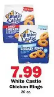 Schnucks White Castle Chicken Rings offer