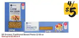 Winn Dixie Se grocers traditional boxed pasta offer
