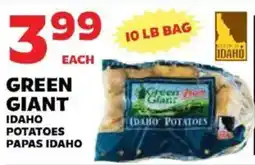 Sedano's Green Giant idaho potatoes offer