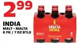 Sedano's India Malt - Malta offer