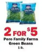 Schnucks Pero Family Farms Green Beans offer