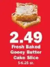 Schnucks Fresh Baked Gooey Butter Cake Slice offer
