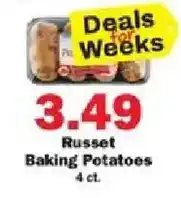 Schnucks Russet Baking Potatoes offer