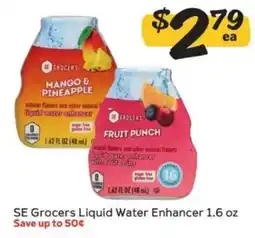 Winn Dixie Se grocers liquid water enhancer offer
