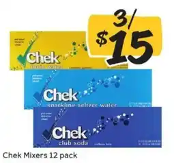 Winn Dixie Chek Mixers offer