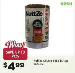 Grocery Outlet Nuttzo Churro Seed Butter offer