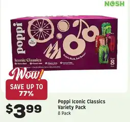 Grocery Outlet Poppi Iconic Classics Variety Pack offer