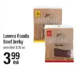 Lowes Foods Lowes Foods Beef Jerky offer