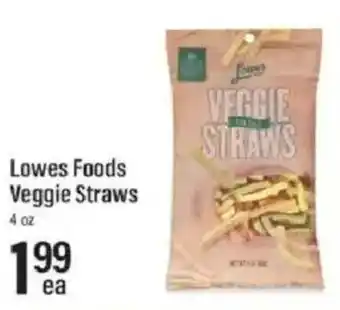 Lowes Foods Lowes Foods Veggie Straws offer