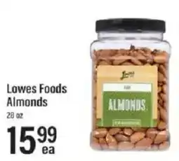 Lowes Foods Lowes Foods Almonds offer