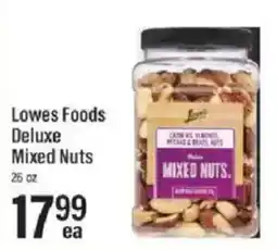 Lowes Foods Lowes Foods Deluxe Mixed Nuts offer