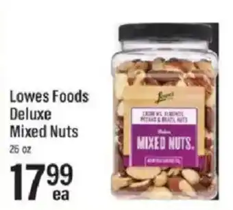 Lowes Foods Lowes Foods Deluxe Mixed Nuts offer