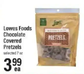 Lowes Foods Lowes Foods Chocolate Covered Pretzels offer