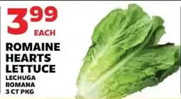 Sedano's Romaine Hearts Lettuce offer
