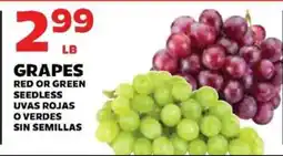 Sedano's Grapes offer