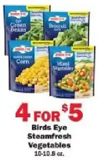 Schnucks Birds Eye Steamfresh Vegetables offer
