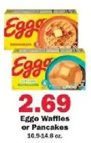 Schnucks Eggo Waffles or Pancakes offer