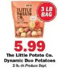 Schnucks The Little Potato Co. Dynamic Duo Potatoes offer