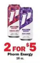 Schnucks Phorm Energy offer