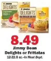 Schnucks Jimmy Dean Delights or Frittatas offer