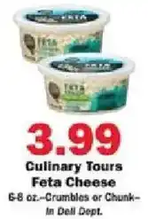 Schnucks Culinary Tours Feta Cheese offer