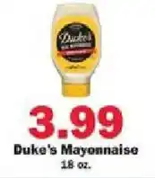 Schnucks Duke's Mayonnaise offer