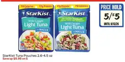 Winn Dixie StarKist Tuna Pouches offer