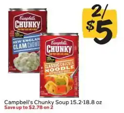 Winn Dixie Campbell's Chunky Soup offer