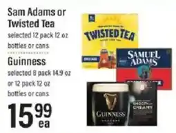 Lowes Foods Sam Adams or Twisted Tea offer