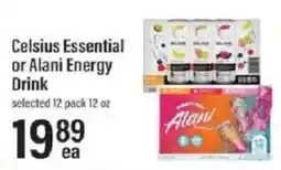 Lowes Foods Celsius Essential or Alani Energy Drink offer