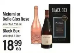Lowes Foods Meiomi or Belle Glos Rose offer
