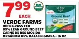 Sedano's Verde Farms Ground Beef offer