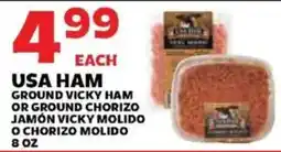 Sedano's USA Ham Ground Vicky Ham or Ground Chorizo offer