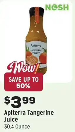 Grocery Outlet Apiterra Tangerine Juice offer