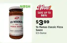 Grocery Outlet Yo Mamas Classic Pizza Sauce offer